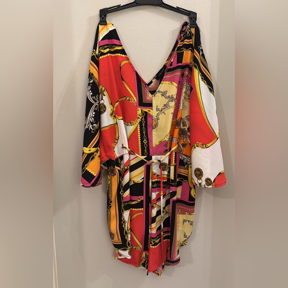 Versace-style romper